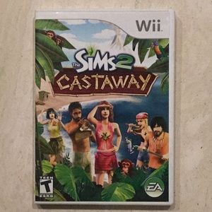 The Sims 2 Castaway Nintendo Wii Game Complete CIB